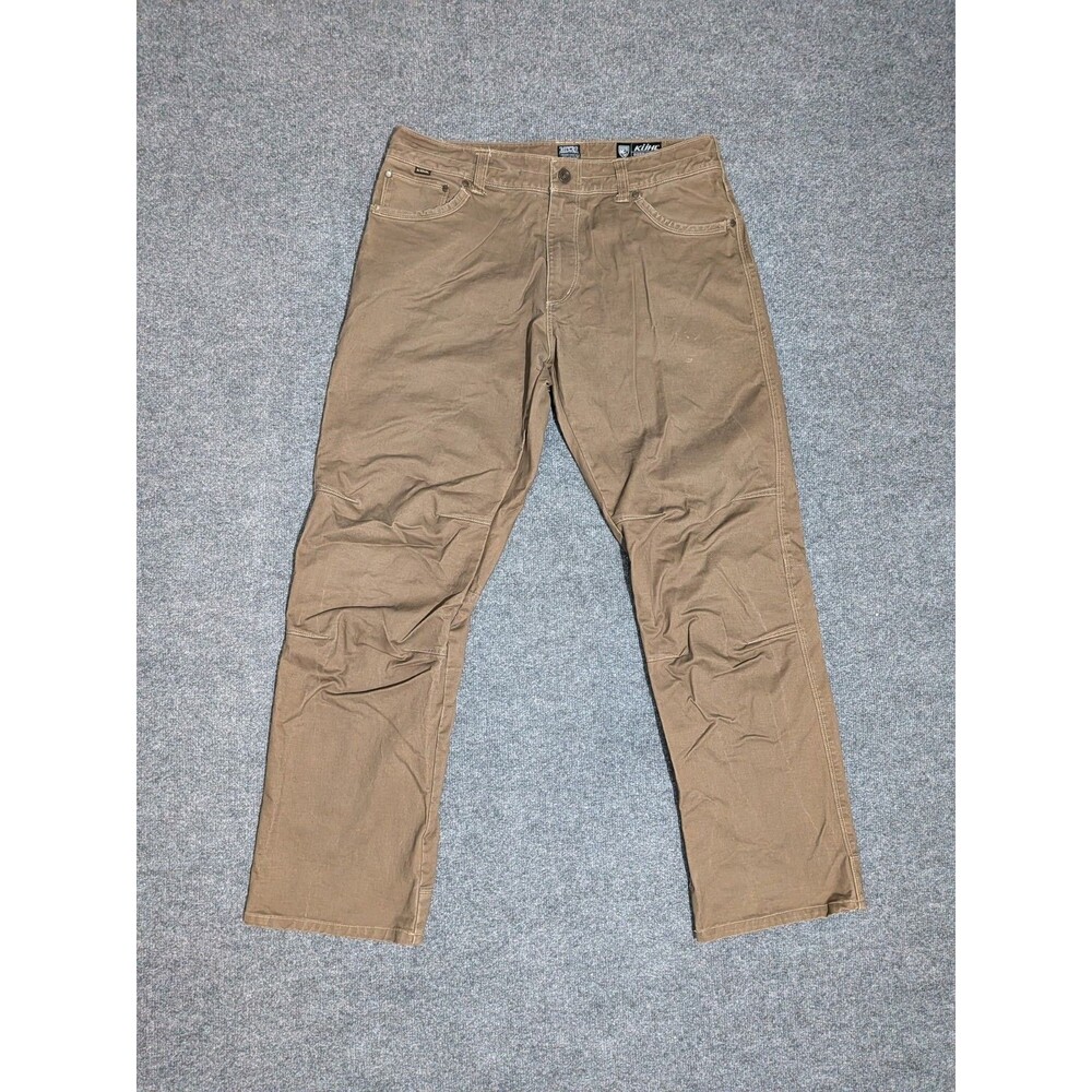 Kuhl Rydr Pants Mens 36x32 Outdoor Hiking Vintage Patina Dye Brown